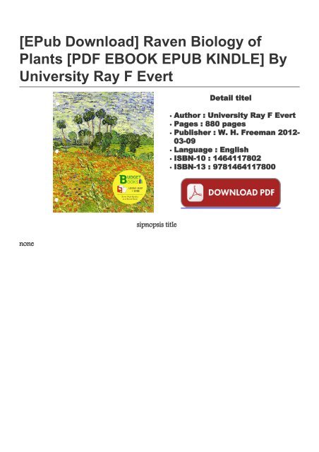 Biology of plants 7th edition raven pdf to jpg file